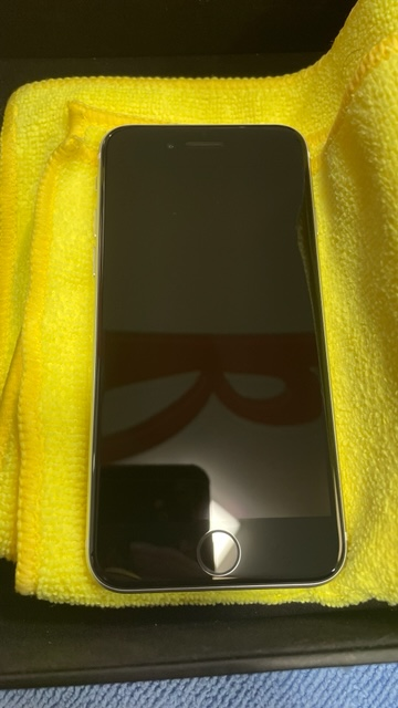 iPhone8のガラスコーティング、大牟田市からのお客様