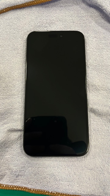 iPhone15のガラスコーティング【大牟田市からのお客様】