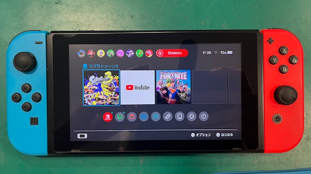 【大牟田店】任天堂Switchのゲームカードスロット修理【みやま市からのお客様】